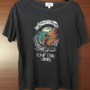 Cute and Edgy Graphic Short-Sleeve Shirt